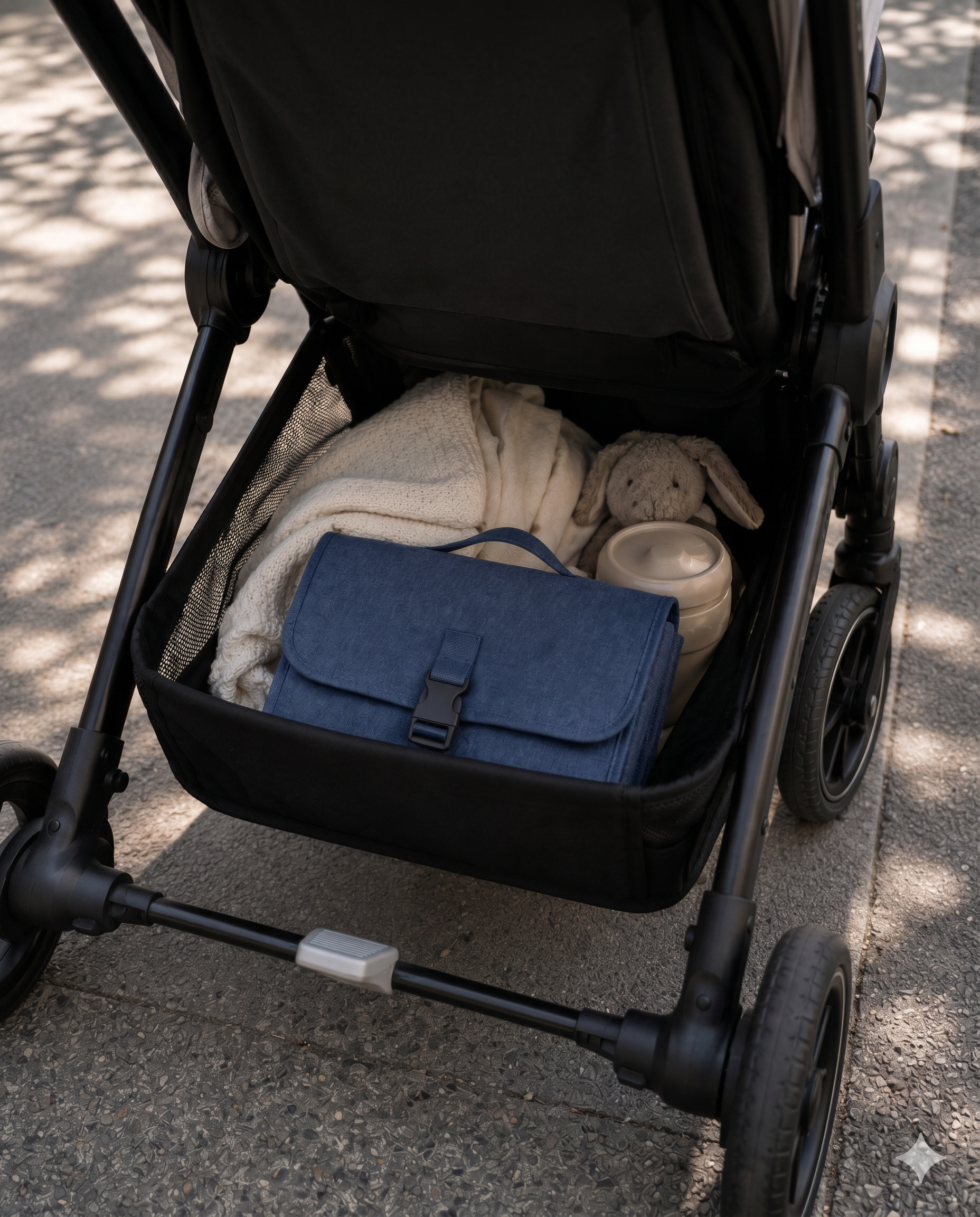 Matelas à langer - Bleu